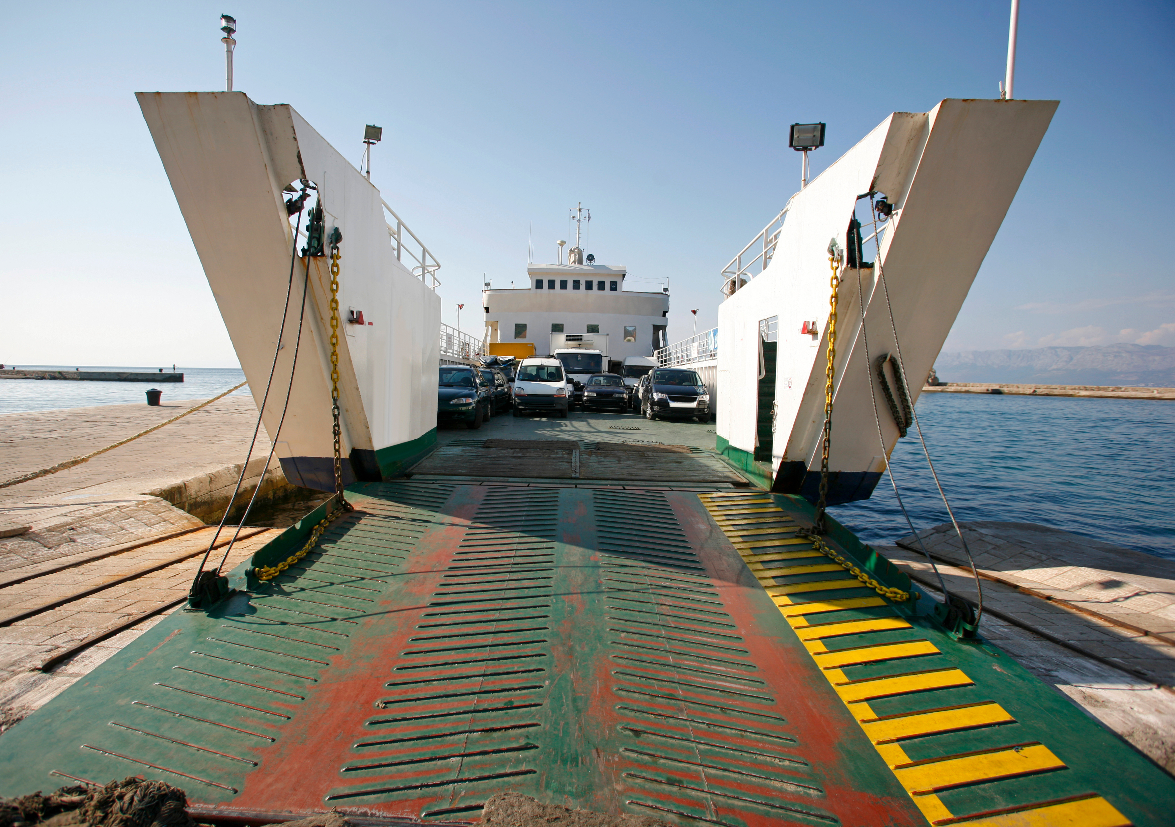 Customer at the port
